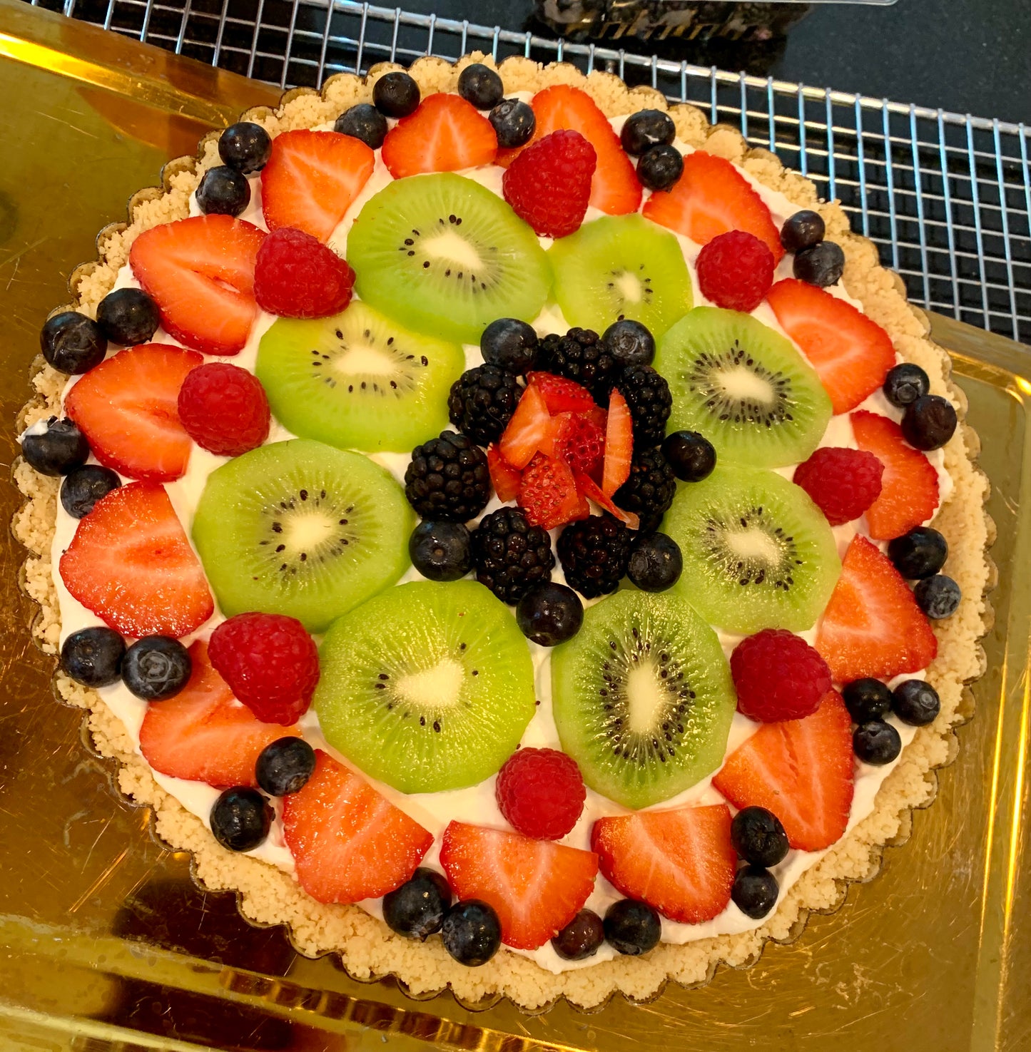 Mixed Berry Fruit Tart