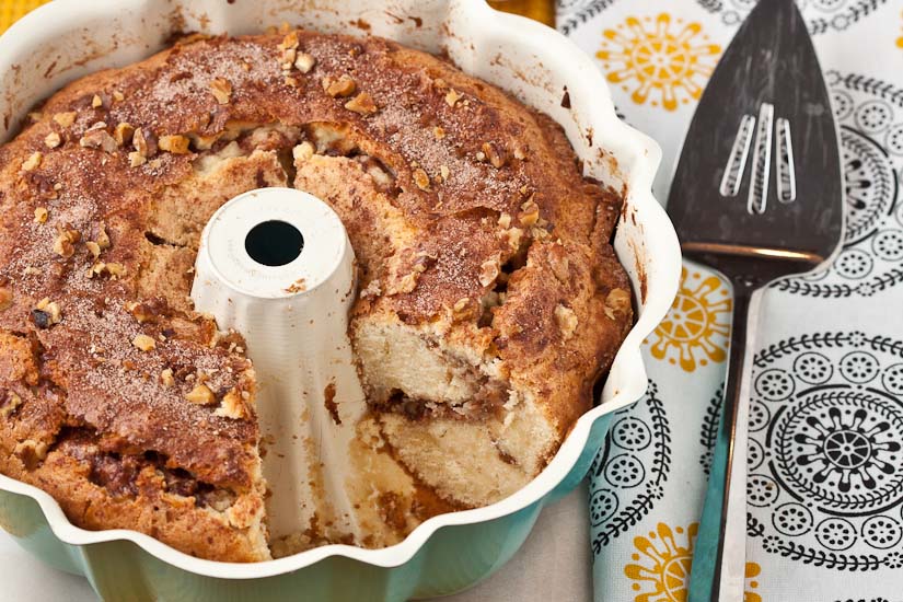 Classic Cinnamon-Crumb Coffee Cake (with Pecans)