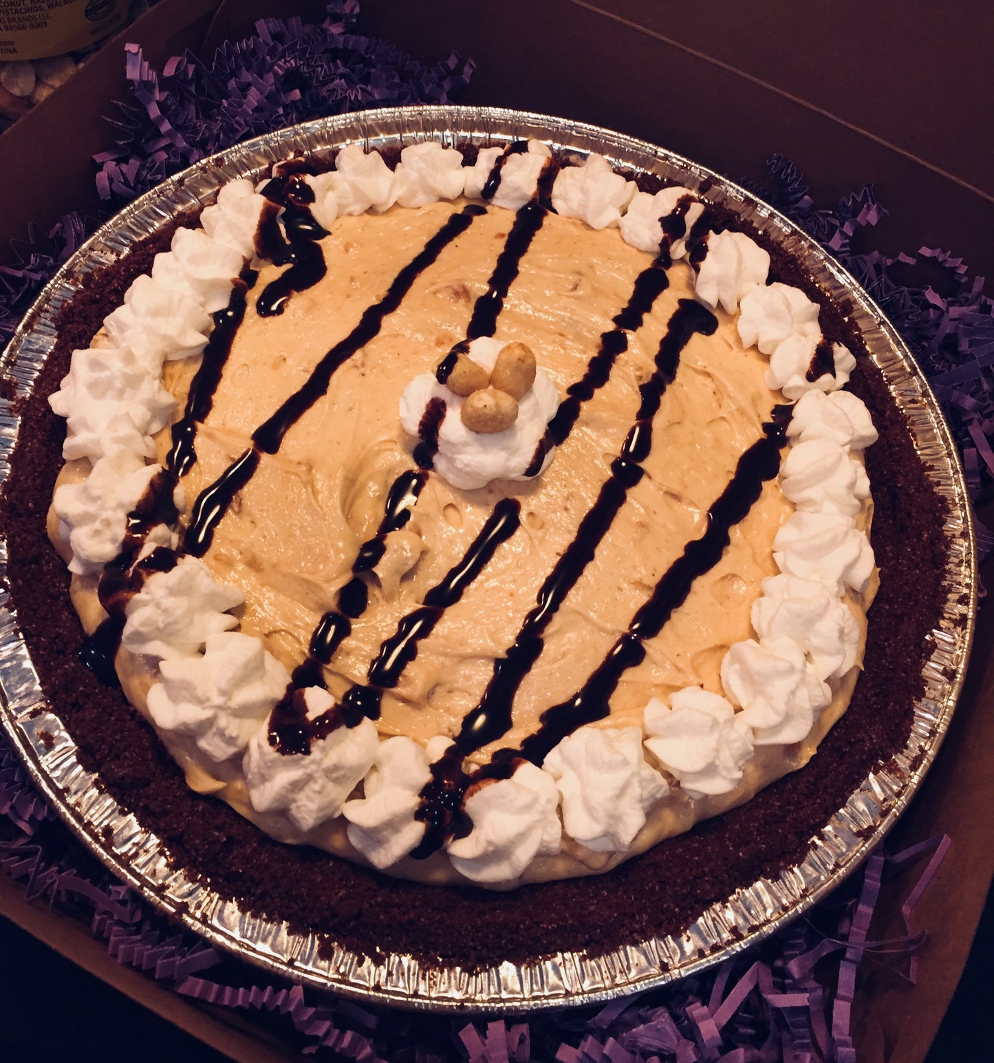 Peanut Butter Chocolate Pie (Full)