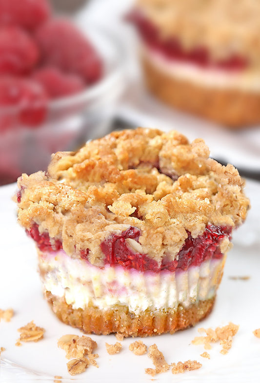 Cranberry Cheesecake Crumble Pie (Mini)